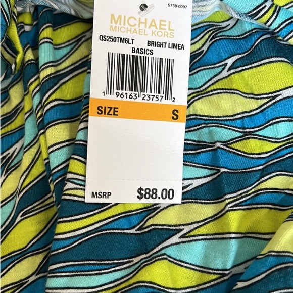 Michael Kors off shoulders green/ lime size S - Picture 4 of 5